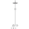 Душевая система VIDIMA BALANCE BA272AA